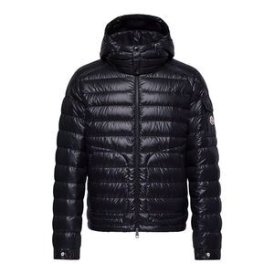 Moncler Men Lauros Short Down Jacket With Hood
